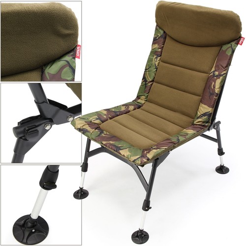 Carp fishing padded high back - carp,