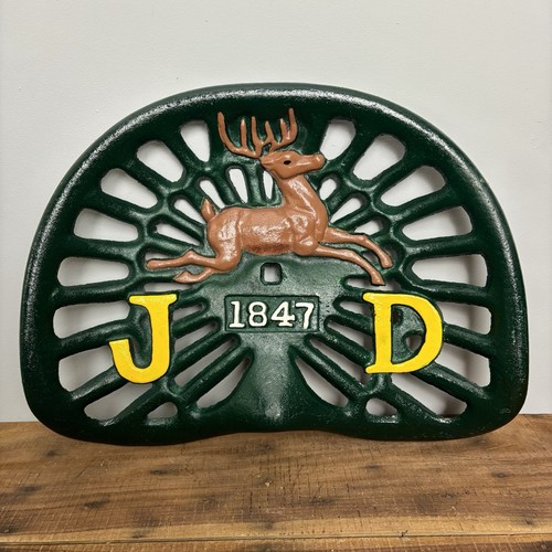 Cast iron john deere tractor - cast,