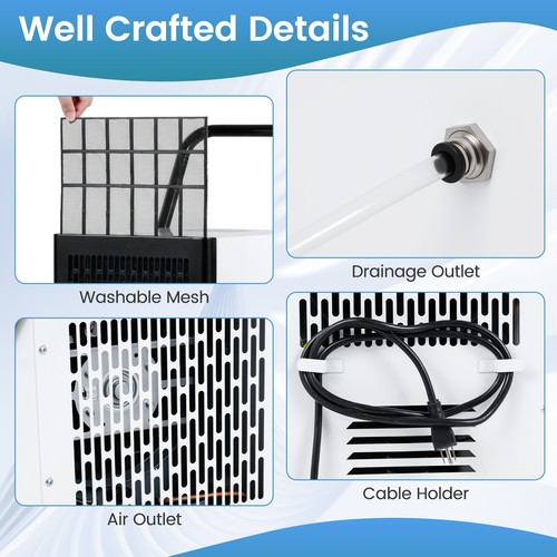 80l day dehumidifier - 80l/day,