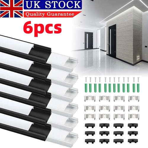Pack led aluminium channel - 6,