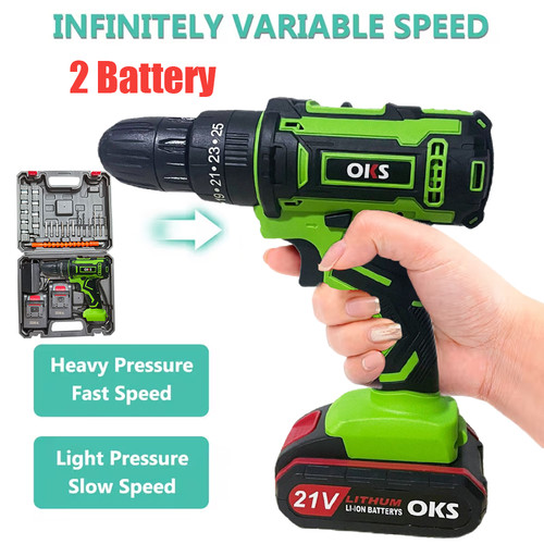 Battery 21v cordless drill - 21v,