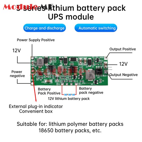 12v 24w 36w - 24w, uninterruptible