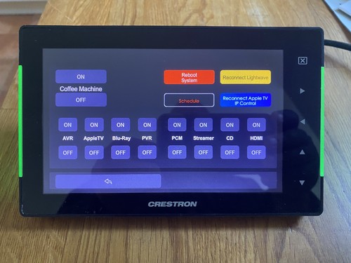 Crestron tss 752 touch - crestron, tss-752-b-s