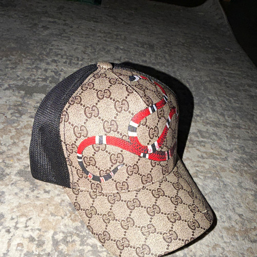 Gucci monogram mesh back - gucci,