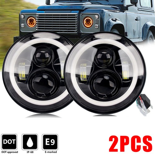 Pair inch led headlight - led,