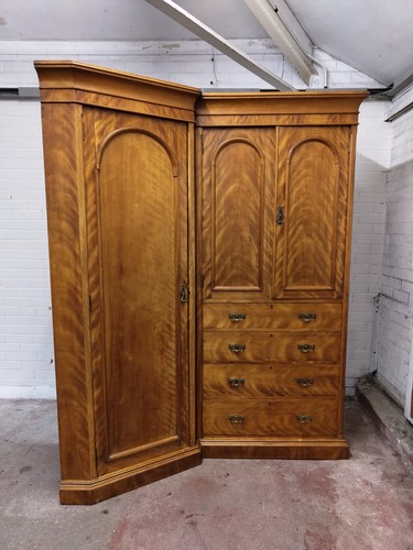 Antique victorian satin birch - antique,
