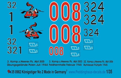 Peddinghaus 0982 king - peddinghaus, 1/35