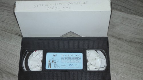 Nothing but trouble vhs video - trouble,