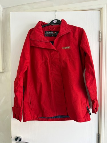 Womens red trespass raincoat - womens,