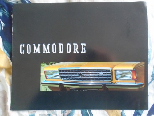 Opel commodore range brochure - commodore,