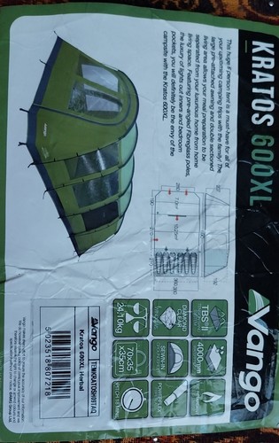 Vango kratos 600xl - vango,