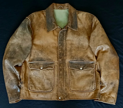 Stunning vintage leather - stunning, "