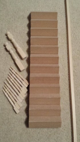 12th scale dolls house - , stair