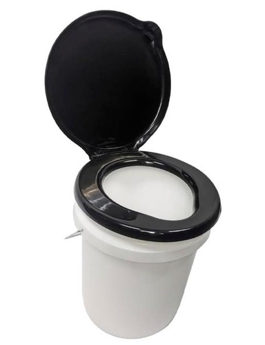 Portable emergency toilet seat - portable,