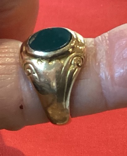 Victorian gents pinky ring - victorian,