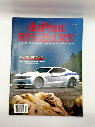 Dupont registry july 2021 - dupont,