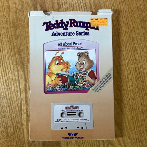 Vintage teddy ruxpin 1985 - ruxpin,