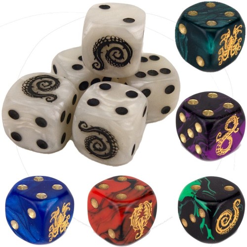 Perudo dice set cthulhu - perudo, "cthulhu"