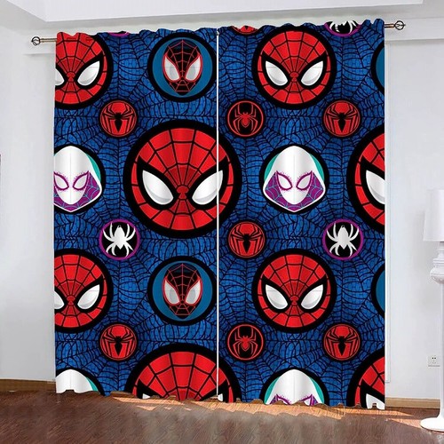 Marvel spiderman curtains - spiderman,