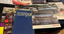 VINTAGE CAR SALES BROCHURES