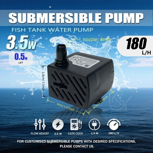 Submersible water pump for - water,