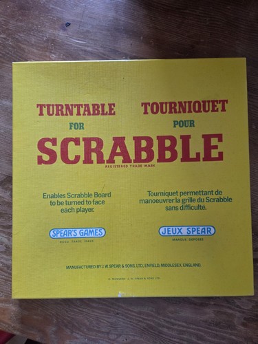 Vintage scrabble black - scrabble,