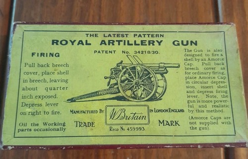Pre war britains - britains, lead