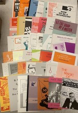 64 Rare Vintage Magic Tricks Books Bargain Job Lot Bulk Buy Bundle