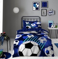 Kids Football Fun Blue