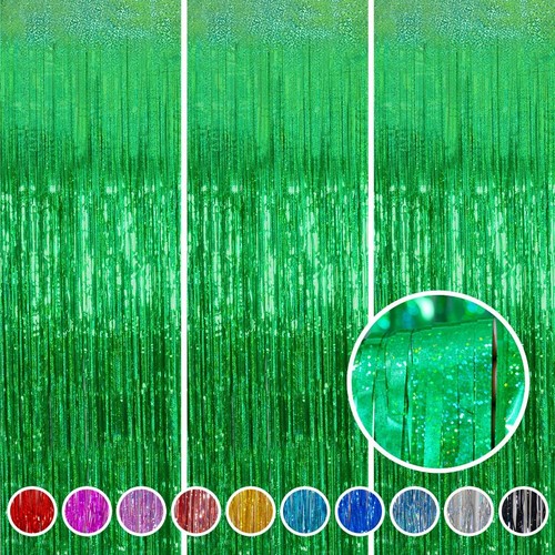 Pack green foil - foil, fringe