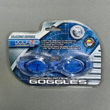 DOLFINO Premier SILICONE SERIES Precision Optics Swim Googles ANTI FOG DG-0653