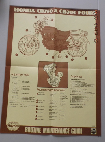 Honda cb750 cb900 dohc fours - dohc,