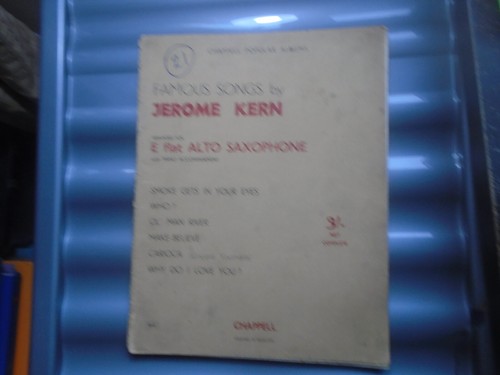 Alto sax jerome kern - jerome, vintage