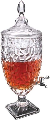 Juice ding with - juice, faucet