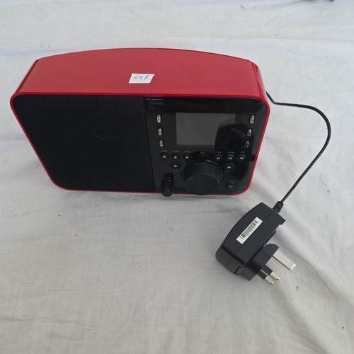 Logitech squeezebox radio red - logitech,