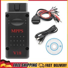 MPPS V18 ECU Chip Tuning Tool + Multiboot Tricore Adapter Cable Auto Detect ECU