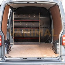 VW T6 T6.1 Hexaboard Bulkhead Van Racking and Shelving Unit