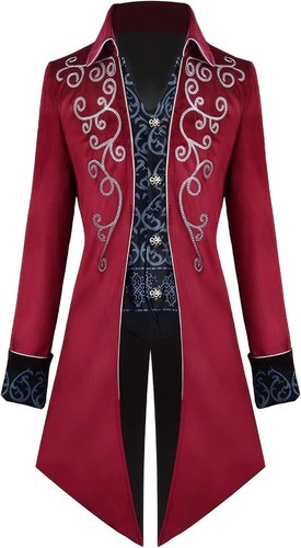 Mens gothic medieval tailcoat - gothic,