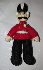 New Hand Knitted Soldier