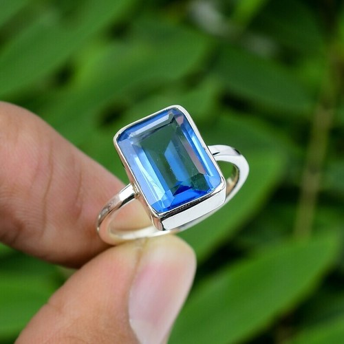 Natural blue tanzanite 925 - blue,