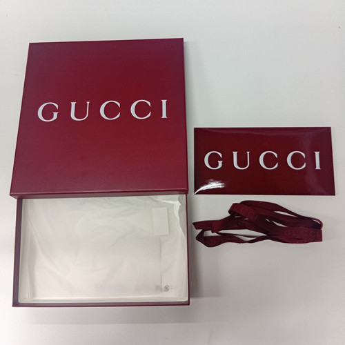 Gucci burgundy small cardboard - gucci,