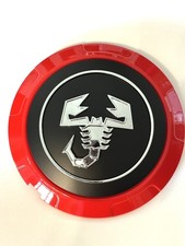 4x Abarth Wheel Centre Caps