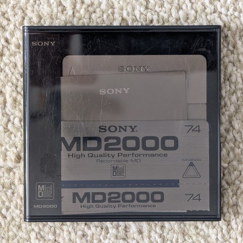 Sony md2000 ultimate blank - md2000, "ultimate"