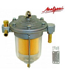 GENUINE MALPASSI FILTER KING 85mm FUEL PRESSURE REGULATOR (GLASS BOWL) - FPR006