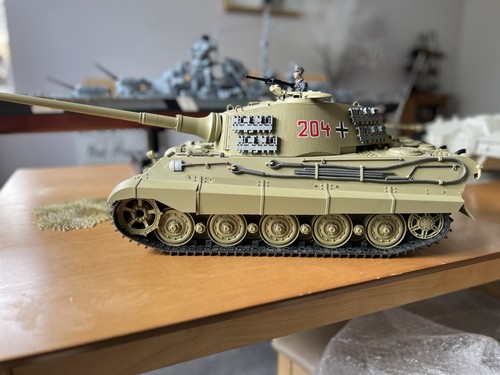Tamiya king tiger tank - rc,