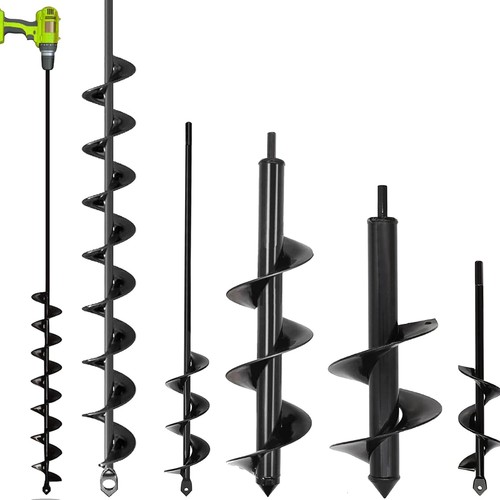 Planting auger spiral hole - uk,