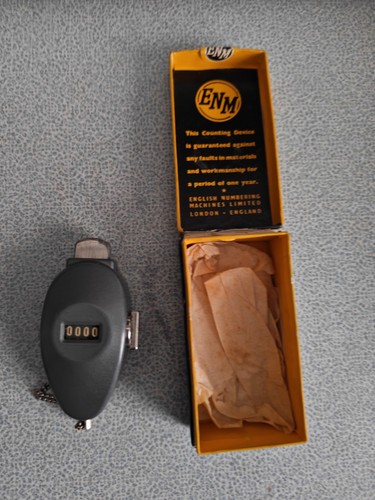 Vintage enm click counter - enm,