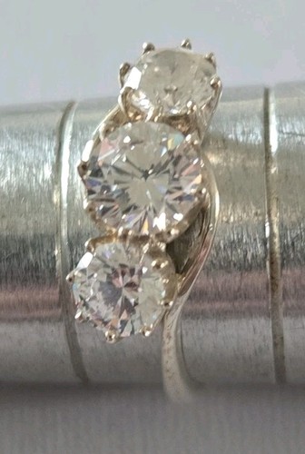 Qvc dqcz trio stone sterling - trio,