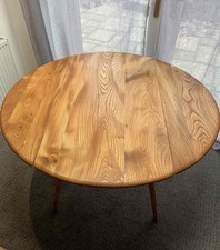 Ercol Drop Leaf Dining Table. Stunning Grain! Excellent Condition