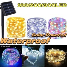 100 200 300 LED Solar String